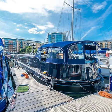 Luxurious Houseboat Near Canary Wharf In London Londres Exterior foto